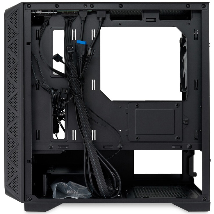 Корпус HSPD M321-TGBK-ARGB Black — изображение 7