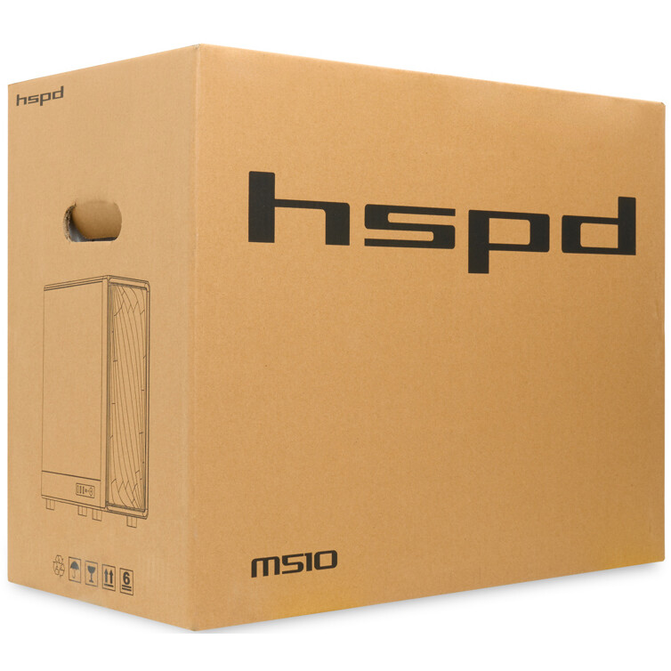 Корпус HSPD M510-TGWH-ARGB White — изображение 3