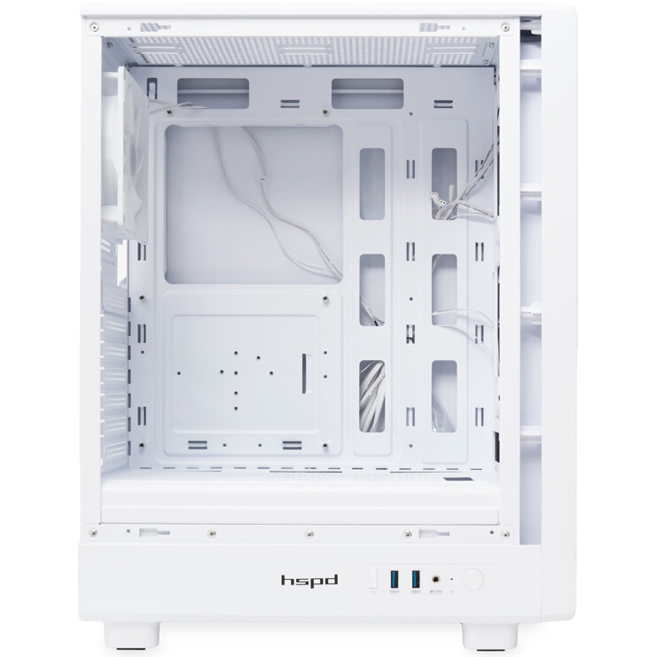 Корпус HSPD M510-TGWH-ARGB White — изображение 7