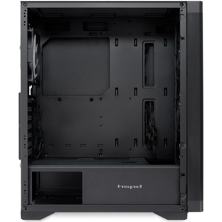 Корпус HSPD M520-TGBK-ARGB Black — изображение 5