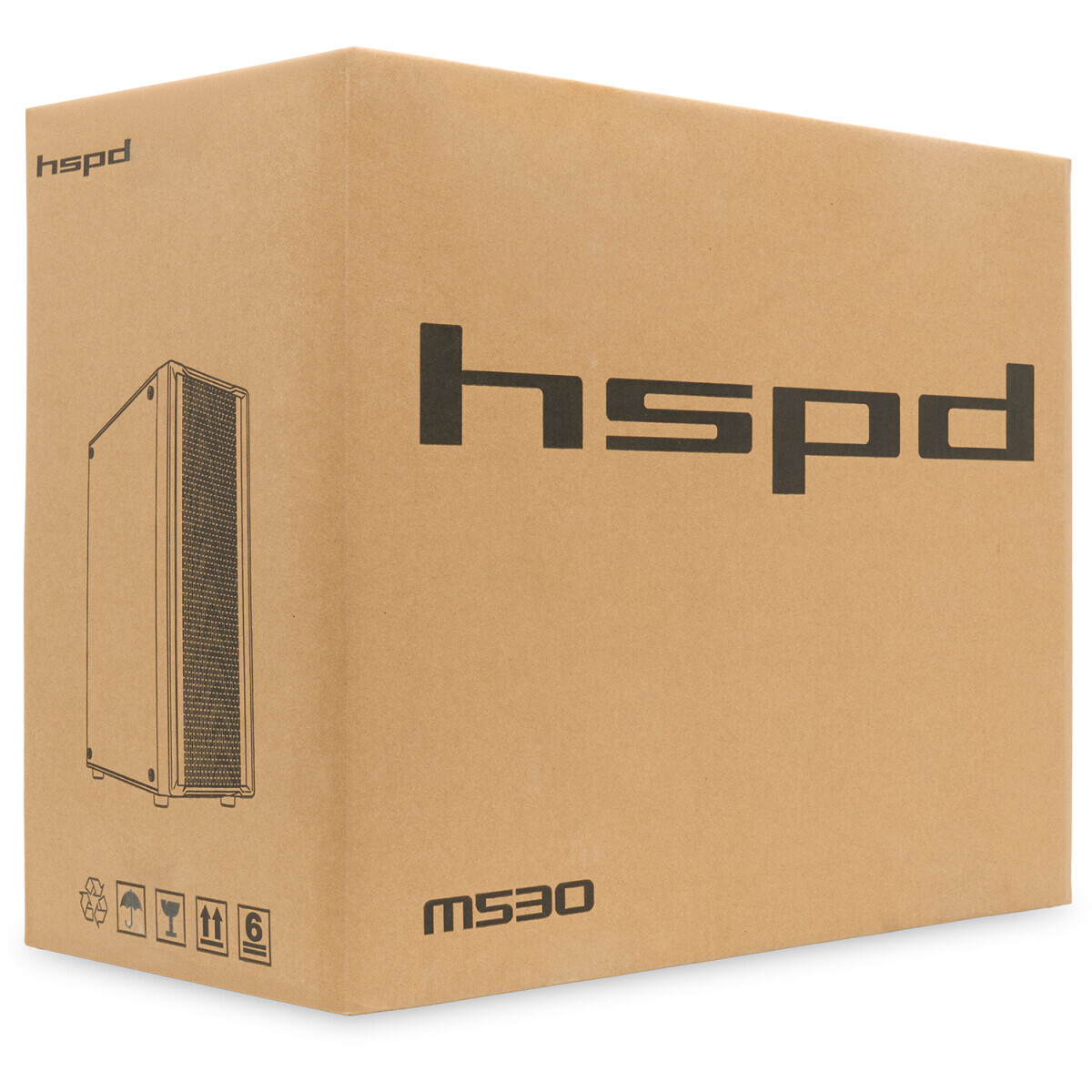 Корпус HSPD M530-TGBK Black — изображение 7