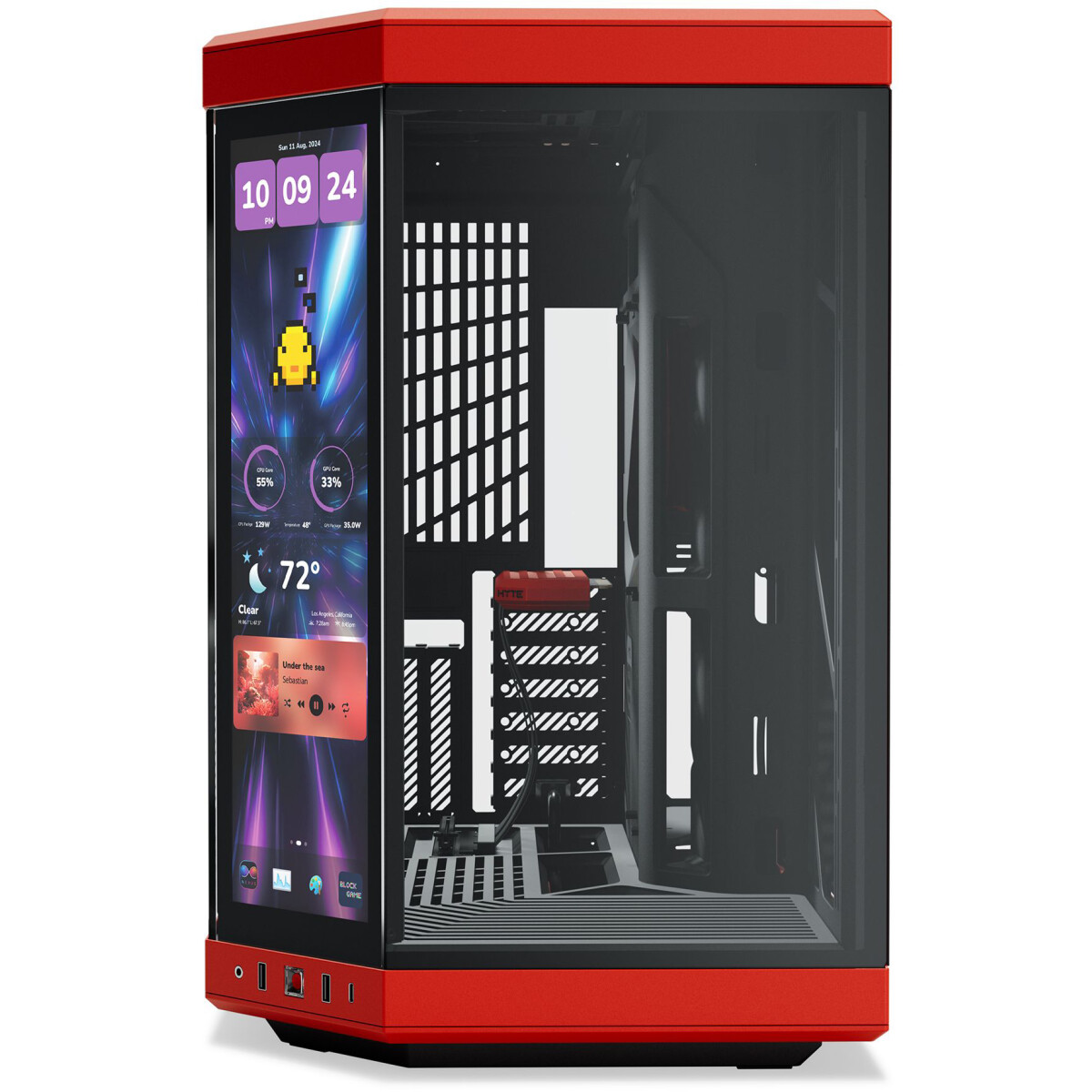 Корпус HYTE Y70 Touch Infinite Black Cherry — изображение 2