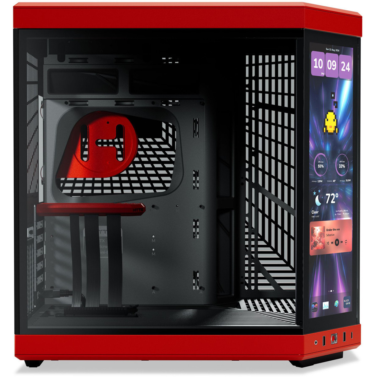 Корпус HYTE Y70 Touch Infinite Black Cherry — изображение 3
