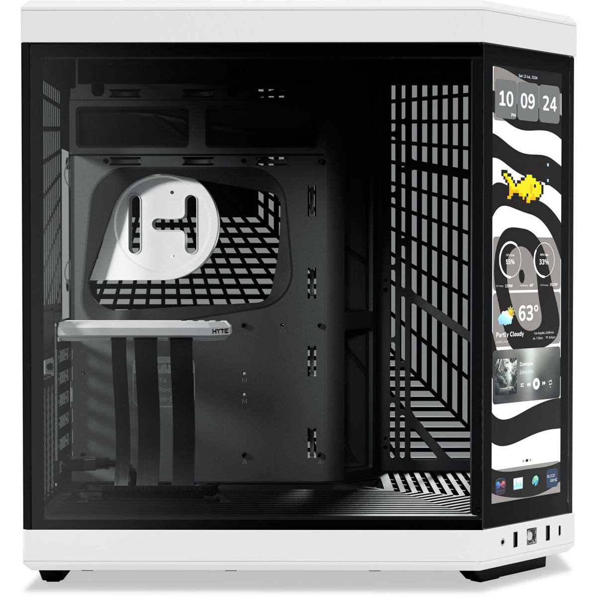 Корпус HYTE Y70 Touch Infinite Panda — изображение 3