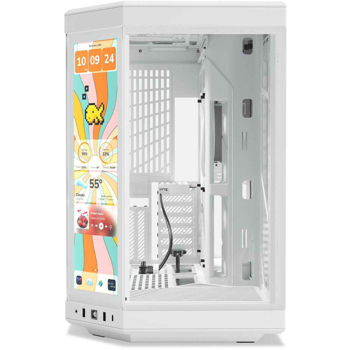 Корпус HYTE Y70 Touch Infinite White Snow — изображение 2