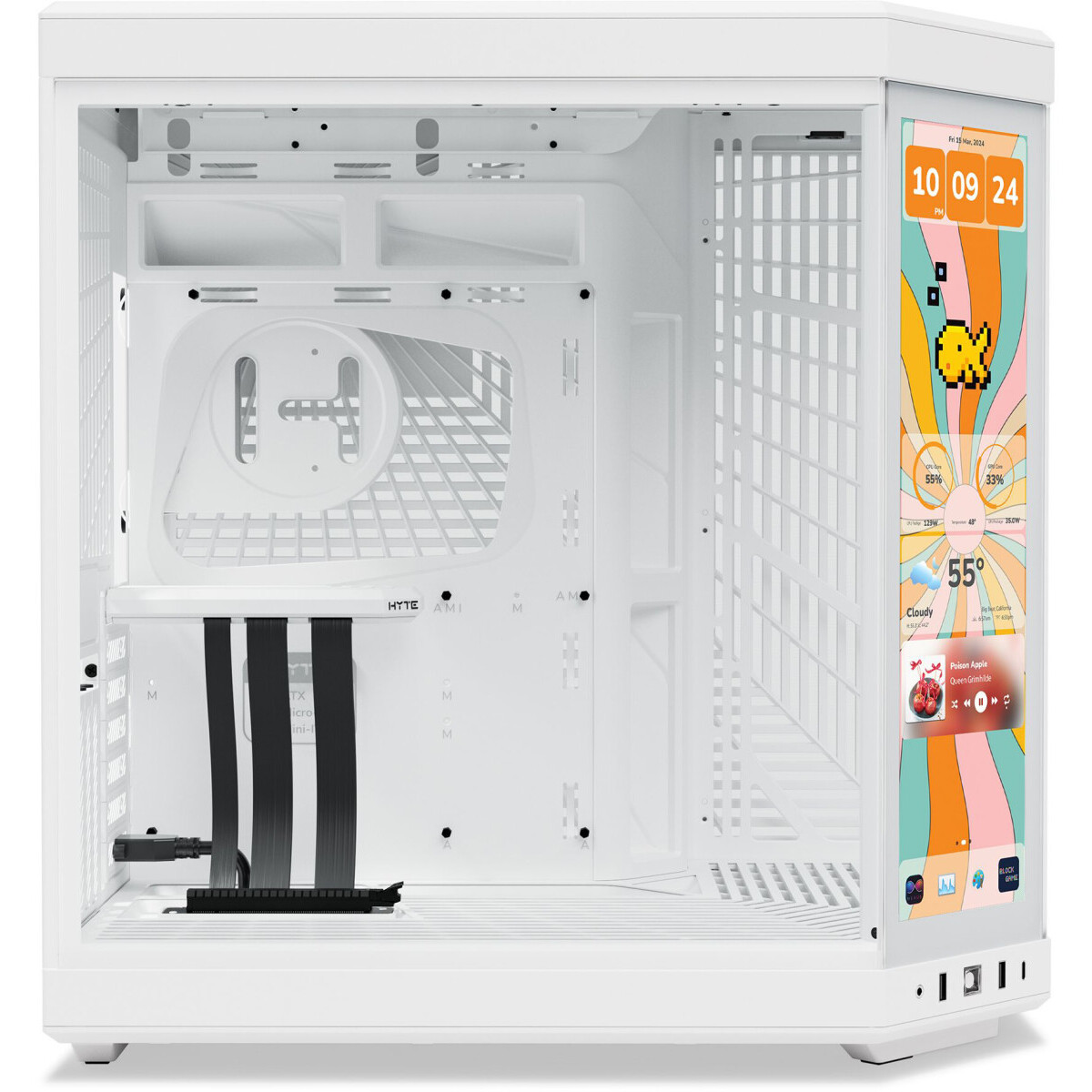 Корпус HYTE Y70 Touch Infinite White Snow — изображение 3