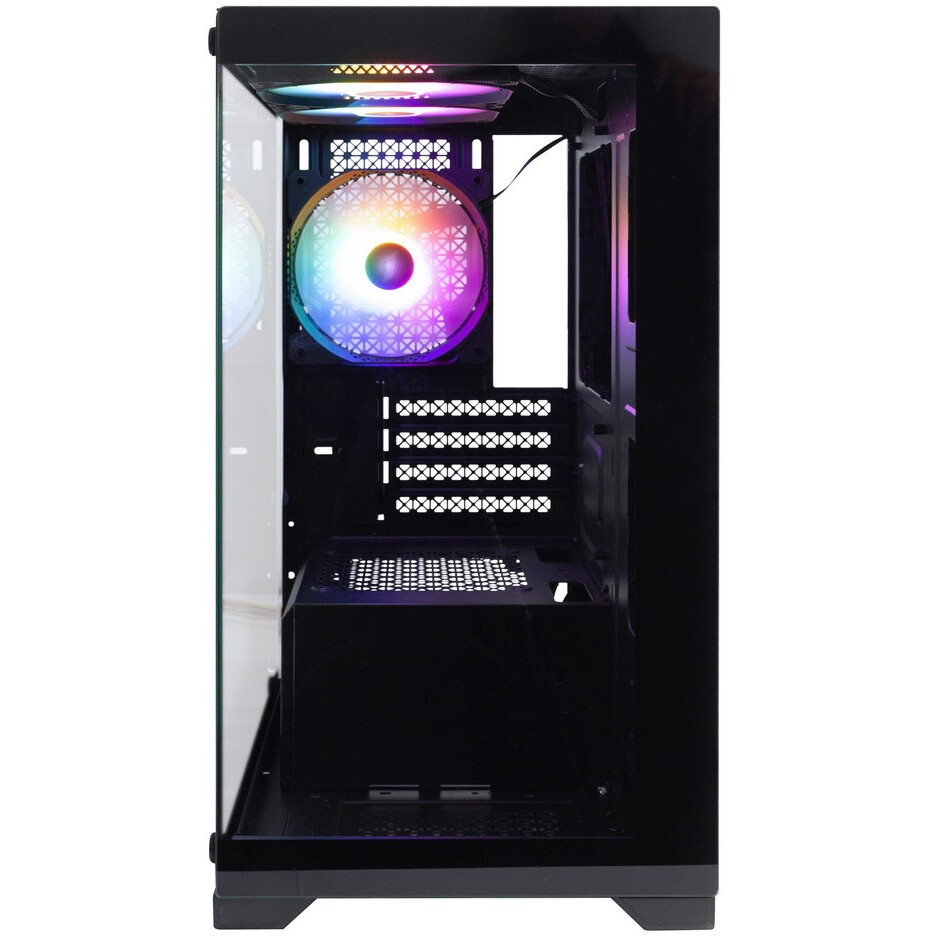 Корпус mATX 1STPLAYER Mi2-BK-3F1 — изображение 2