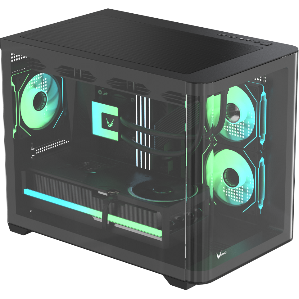 Корпус mATX FORMULA CRYSTAL U2M FLOE — изображение 2