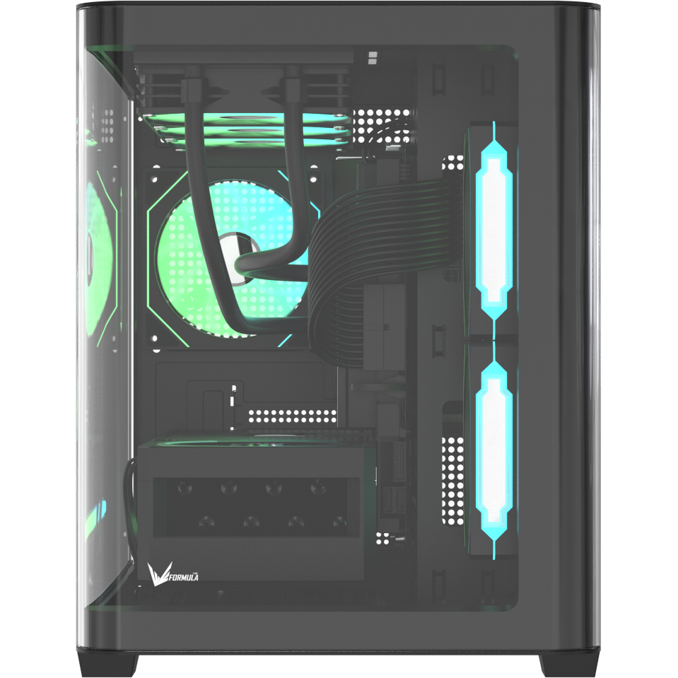 Корпус mATX FORMULA CRYSTAL U2M FLOE — изображение 3