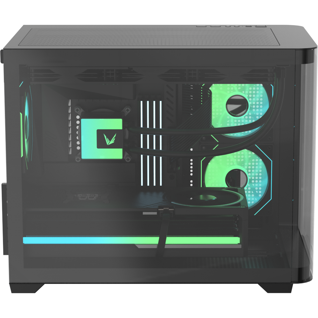 Корпус mATX FORMULA CRYSTAL U2M FLOE — изображение 4
