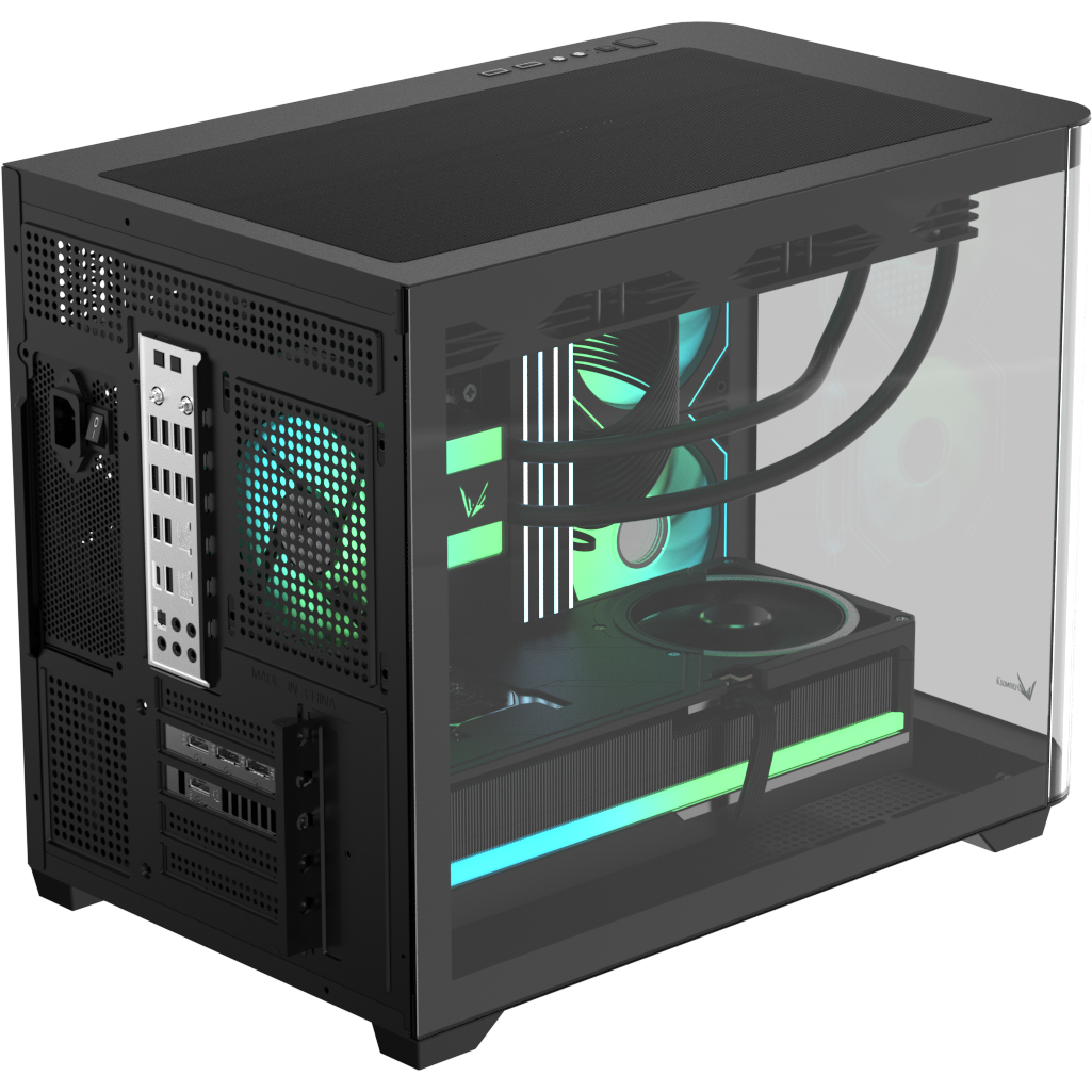 Корпус mATX FORMULA CRYSTAL U2M FLOE — изображение 5