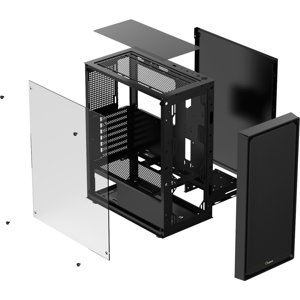 Корпус mATX Ocypus Gamma C50 BK — изображение 8