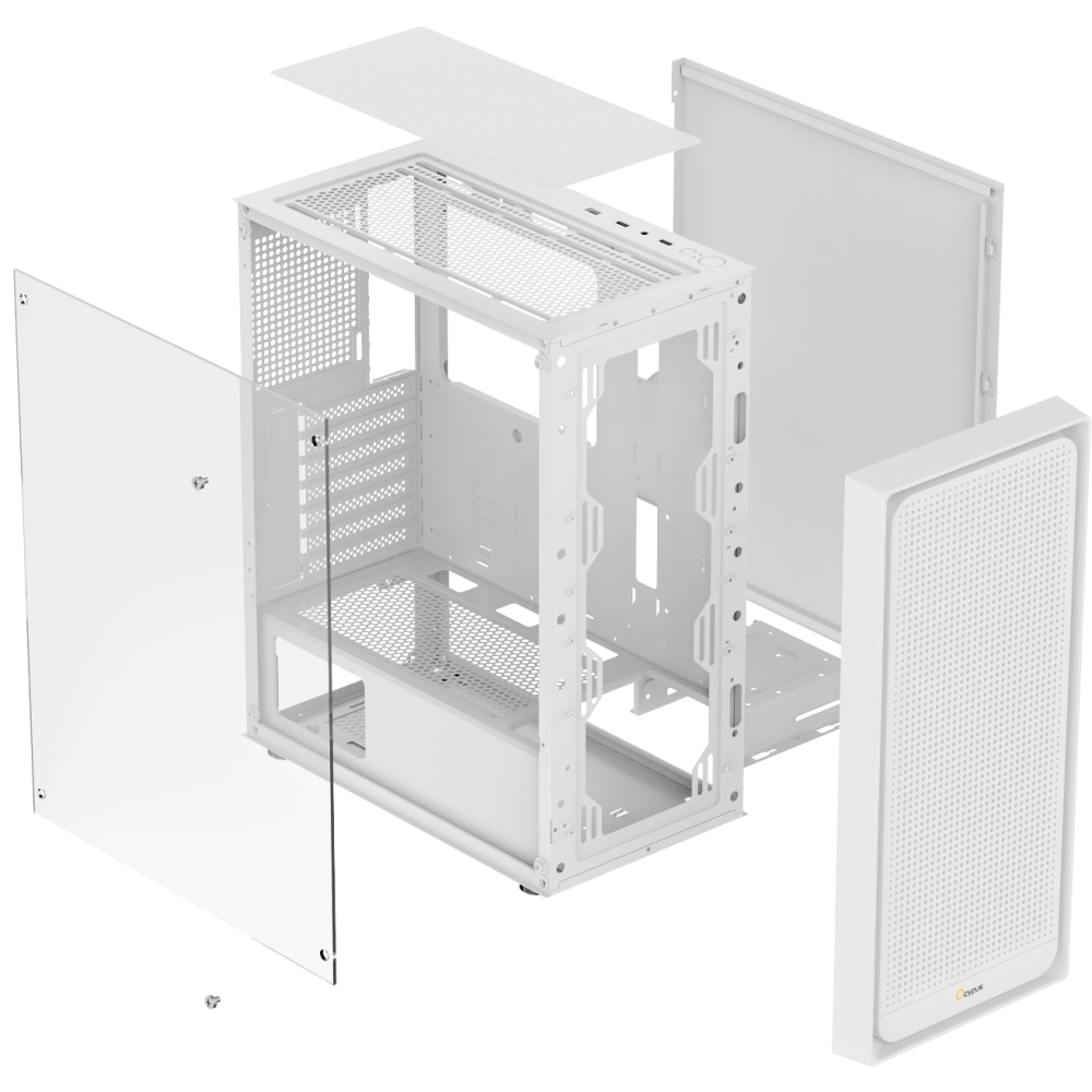 Корпус mATX Ocypus Gamma-C50-WH — изображение 4