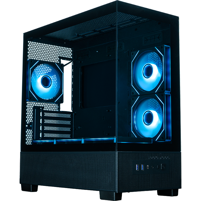 Корпус mATX Xastra Q500M-6FM12A-C10-UC