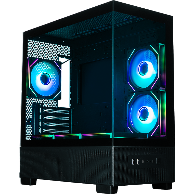 Корпус mATX Xastra Q500M-6FM12A-C10-UC — изображение 5