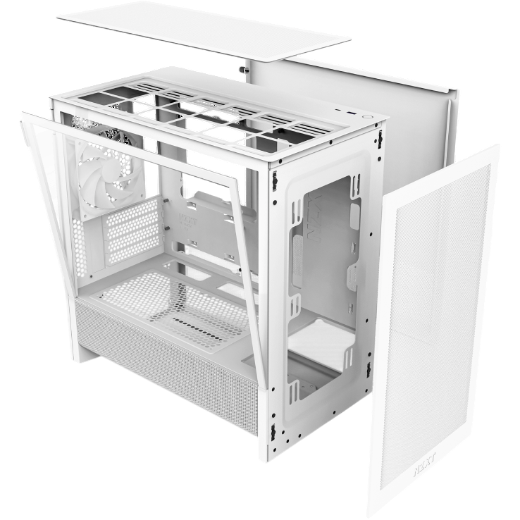 Корпус NZXT H3 Flow White — изображение 2