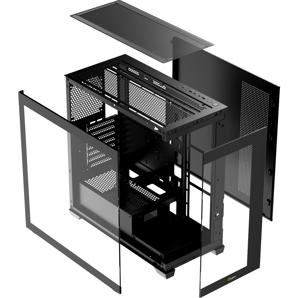 Корпус Ocypus Gamma C72 BK — изображение 5