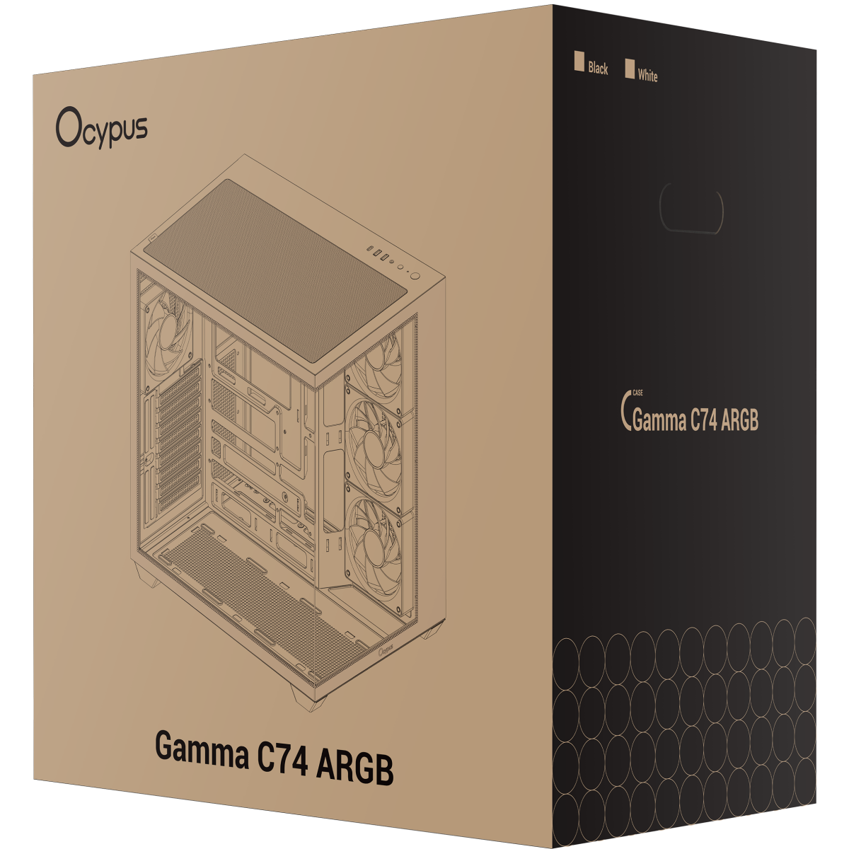 Корпус Ocypus Gamma C74 WH ARGB — изображение 2