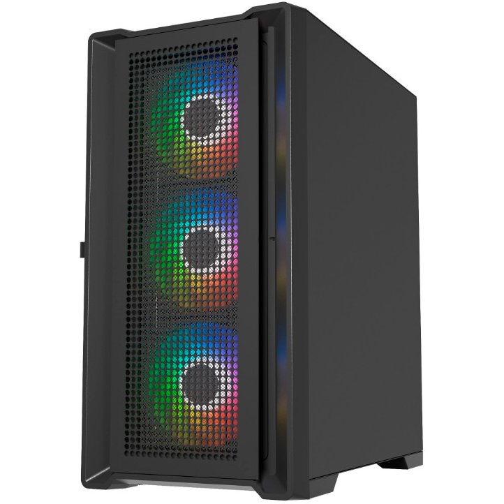Корпус Powercase Alisio Micro X4B V2 Black — изображение 4