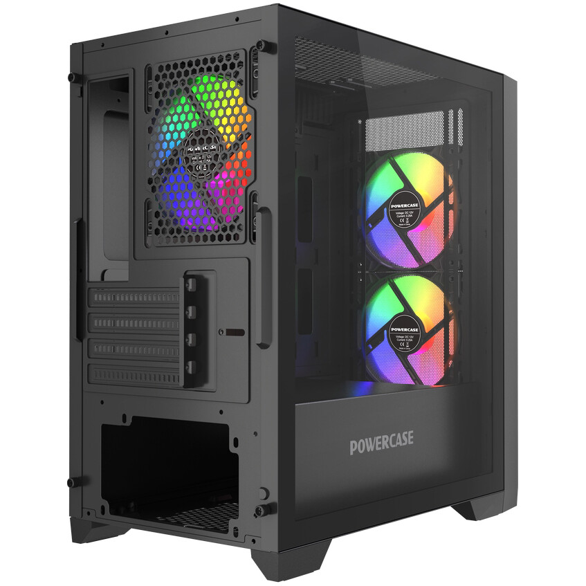 Корпус Powercase Alisio Micro Z3B ARGB V2 Black — изображение 5
