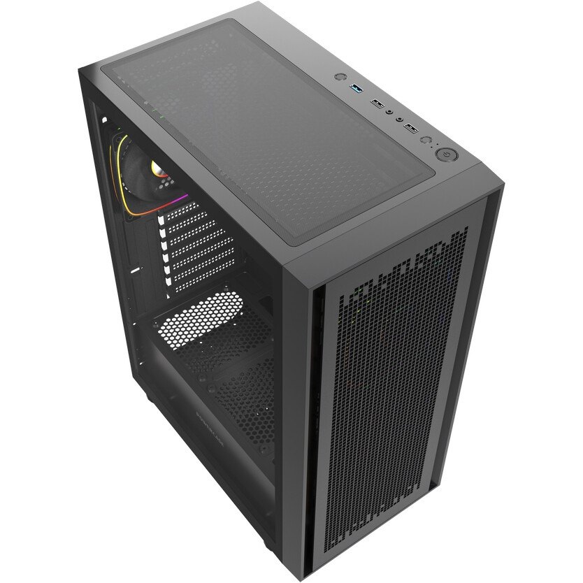 Корпус Powercase ByteFlow Black V2 — изображение 4