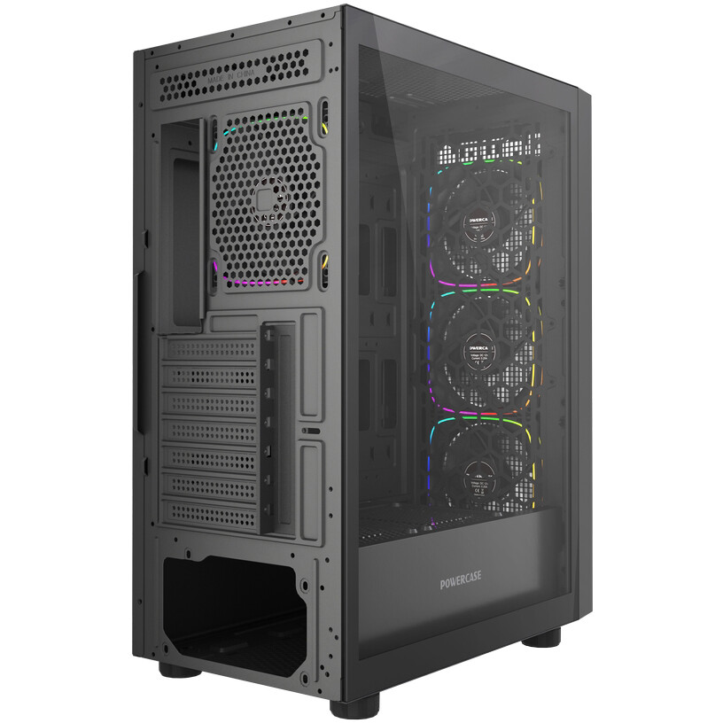 Корпус Powercase ByteFlow Black V2 — изображение 6