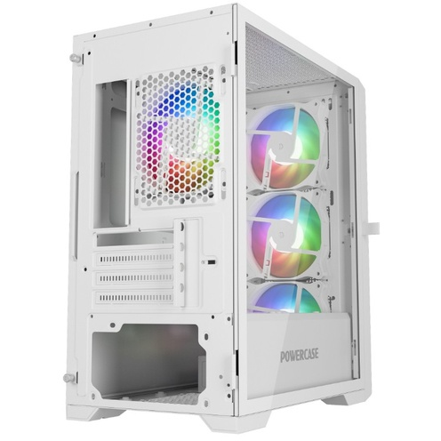 Корпус Powercase ByteFlow Micro White — изображение 4