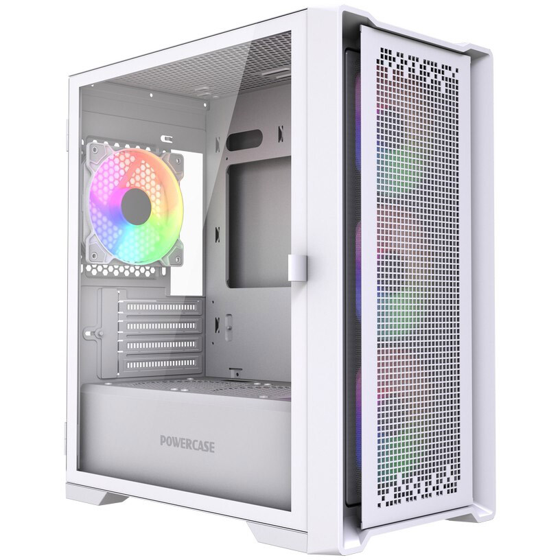 Корпус Powercase ByteFlow Micro White LE