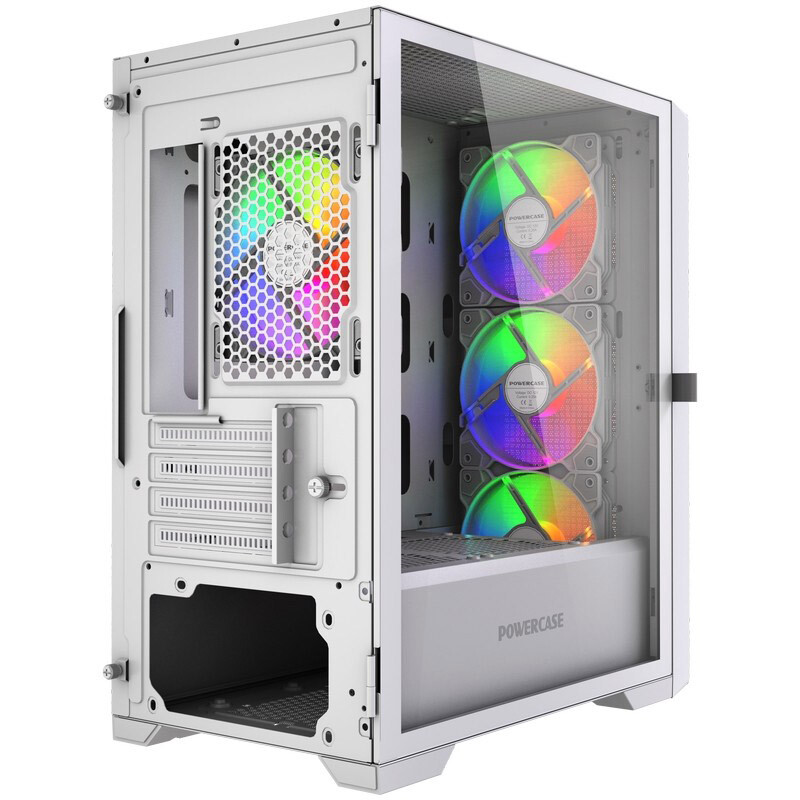 Корпус Powercase ByteFlow Micro White LE — изображение 7