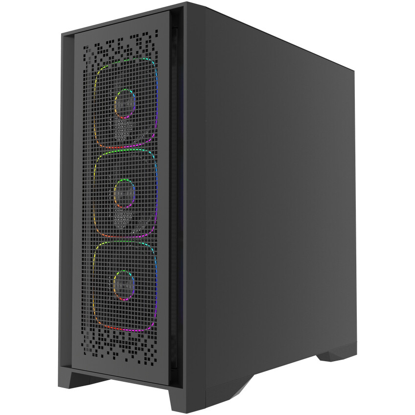 Корпус Powercase ByteFlow Pro ARGB Black — изображение 2