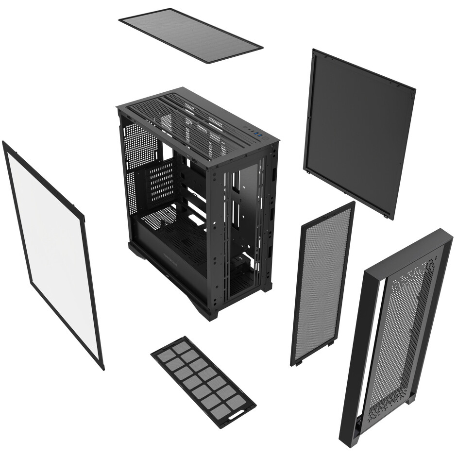 Корпус Powercase ByteFlow Pro Black — изображение 7