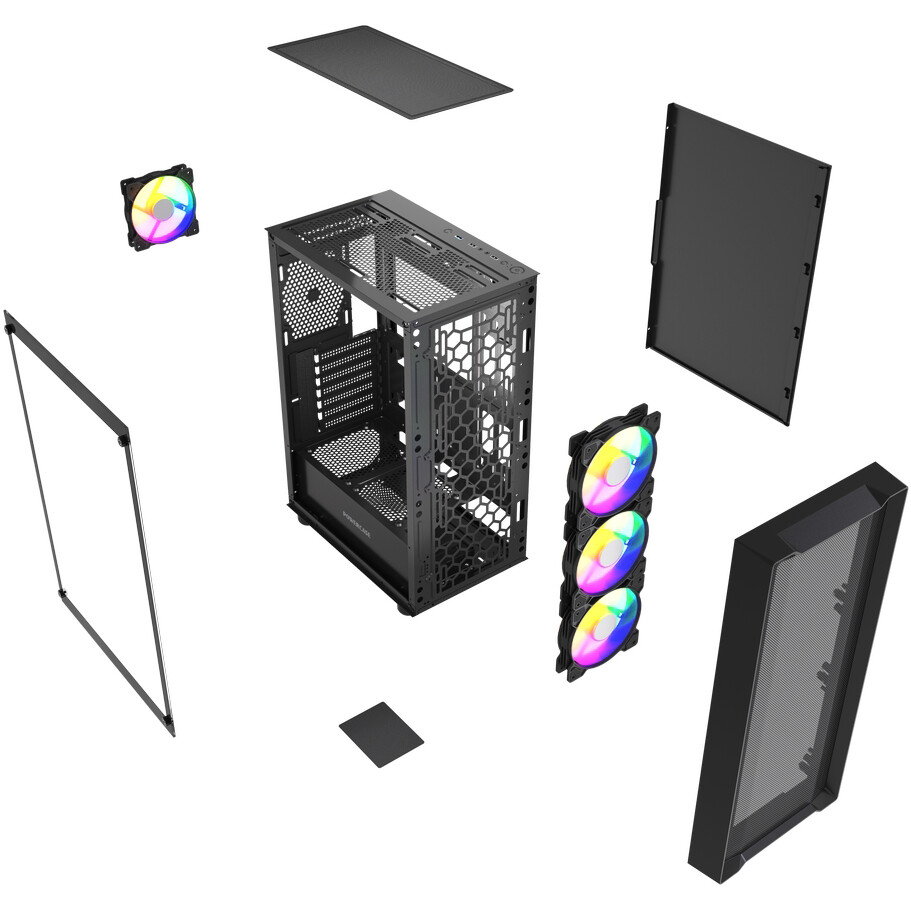 Корпус Powercase Mistral EA19 Black — изображение 7