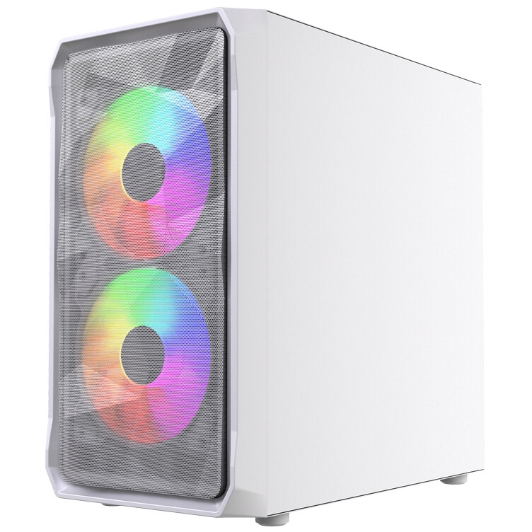 Корпус Powercase Mistral Micro A3W ARGB V2 White — изображение 3