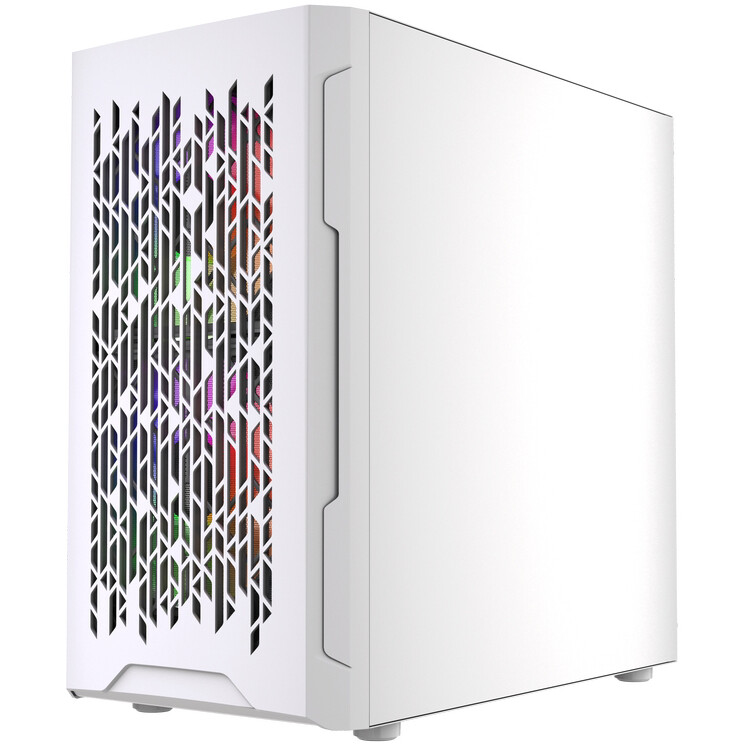 Корпус Powercase Mistral Micro D3W ARGB V2 White — изображение 3