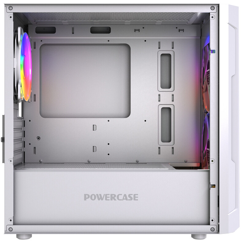 Корпус Powercase Mistral Micro D3W ARGB V2 White — изображение 5