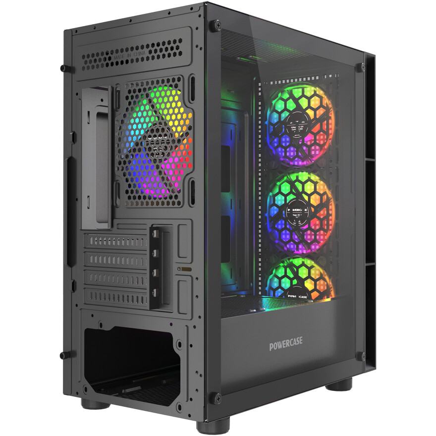 Корпус Powercase Mistral Micro EM17 Black — изображение 6
