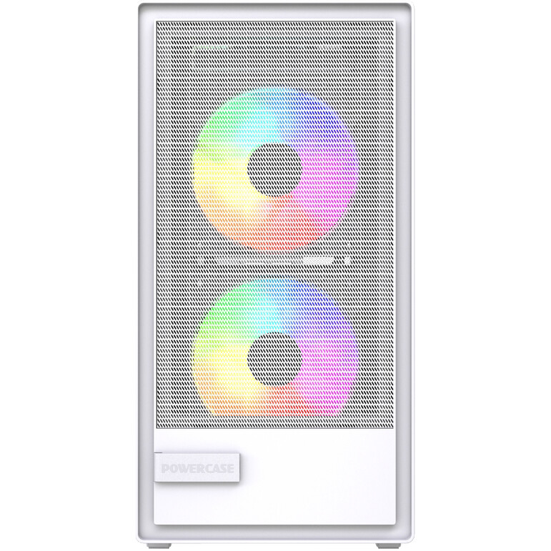 Корпус Powercase Mistral Micro SM02 ARGB White — изображение 2