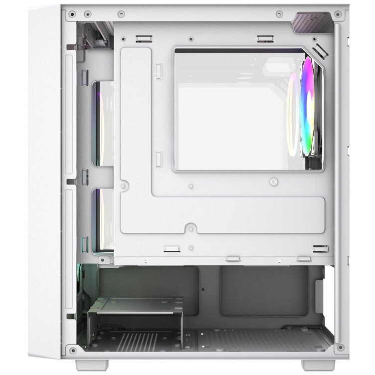 Корпус Powercase Mistral Micro SM02 ARGB White — изображение 7