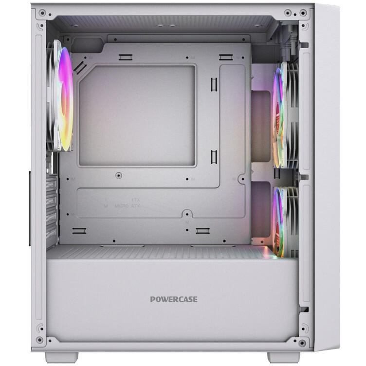 Корпус Powercase Mistral Micro SM04 ARGB White — изображение 6