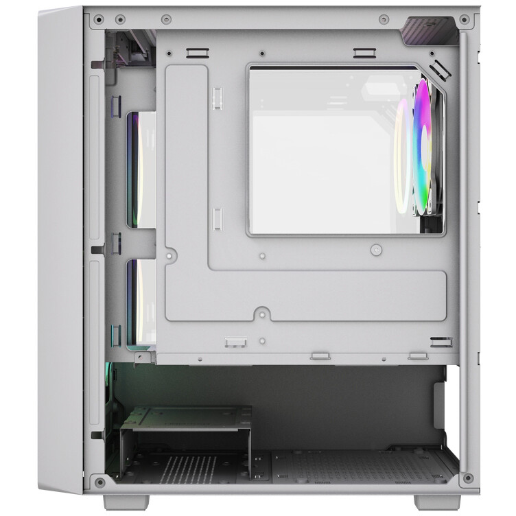 Корпус Powercase Mistral Micro SM07 ARGB White — изображение 7