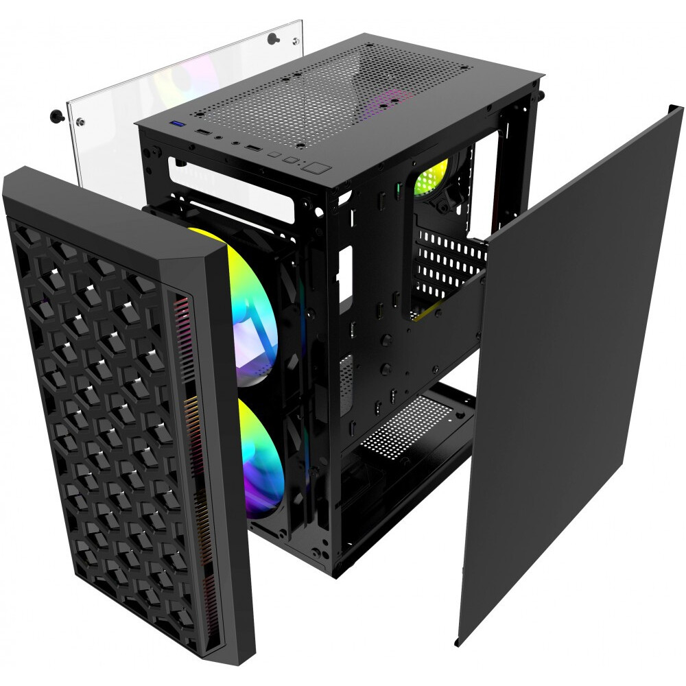 Корпус Powercase Mistral Micro T3B Black — изображение 6