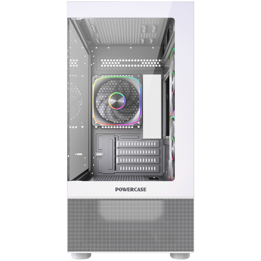 Корпус Powercase Vision Micro M2 ARGB White — изображение 2