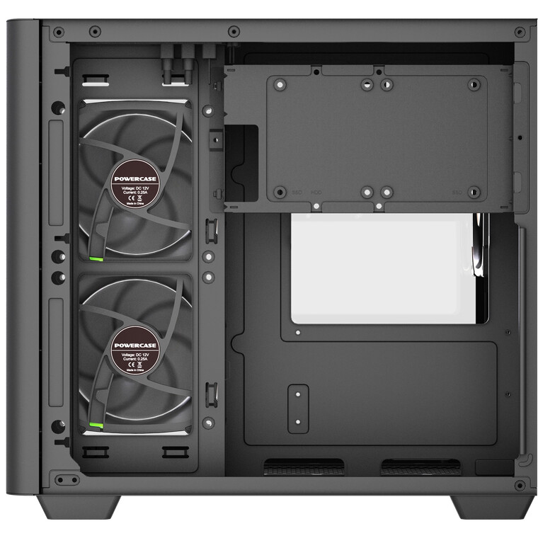 Корпус Powercase Vision Micro M5B Black — изображение 6
