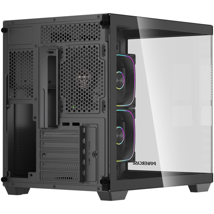 Корпус Powercase Vision Micro M5CB Black — изображение 7
