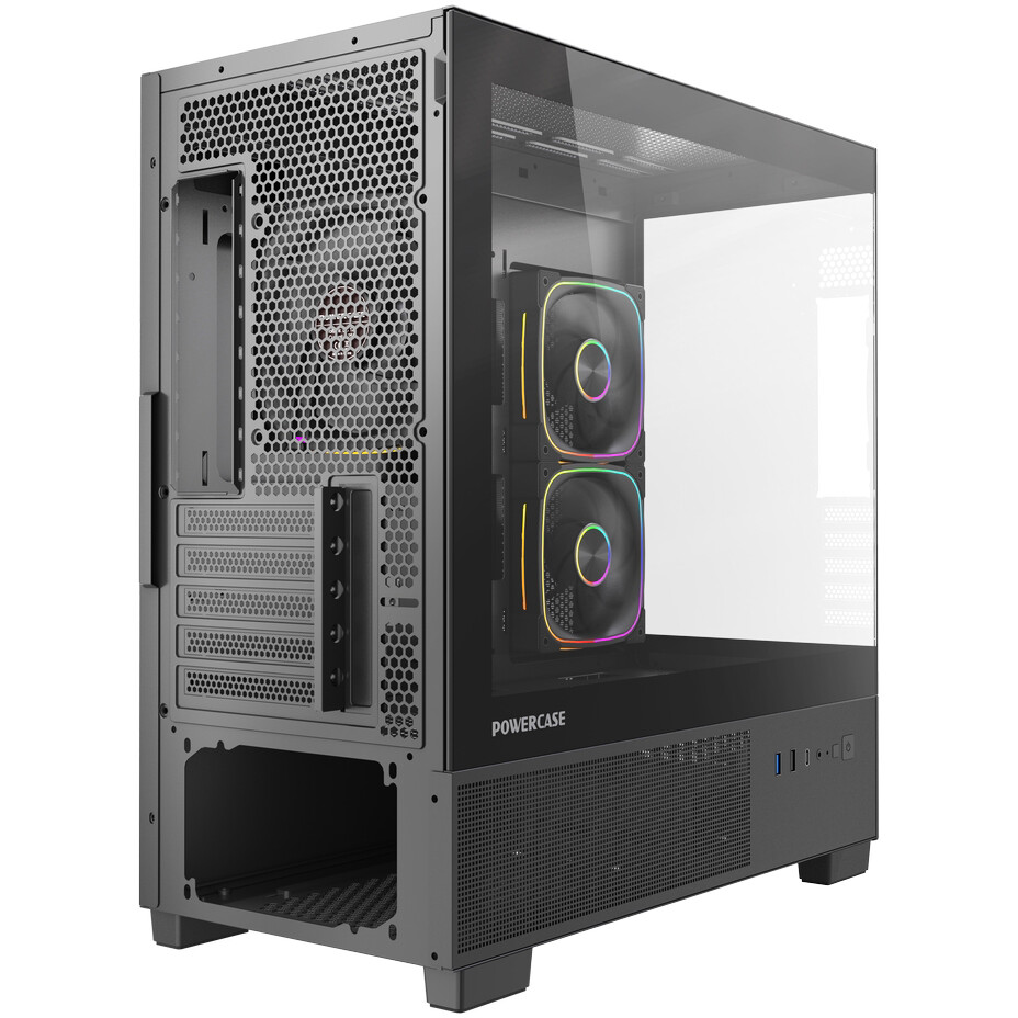 Корпус Powercase Vision Micro S4B Black — изображение 7