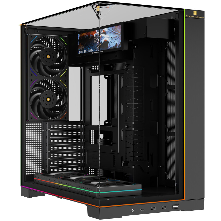 Корпус Thermalright TR-A70 Vision FanUB Black