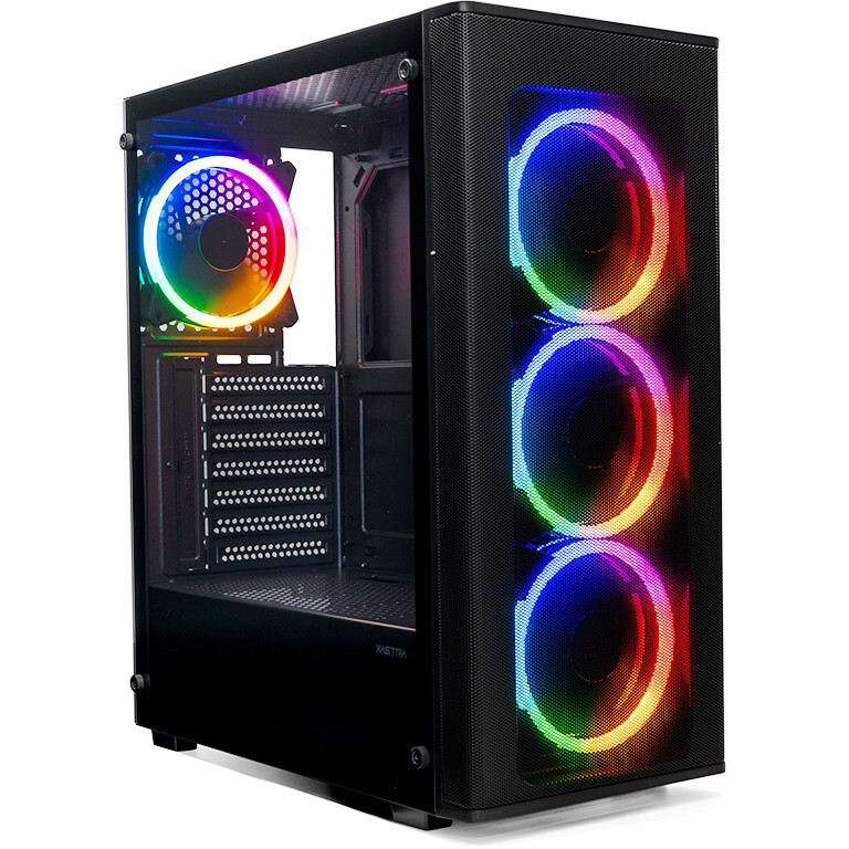 Корпус XASTRA A300 4FRGB Black