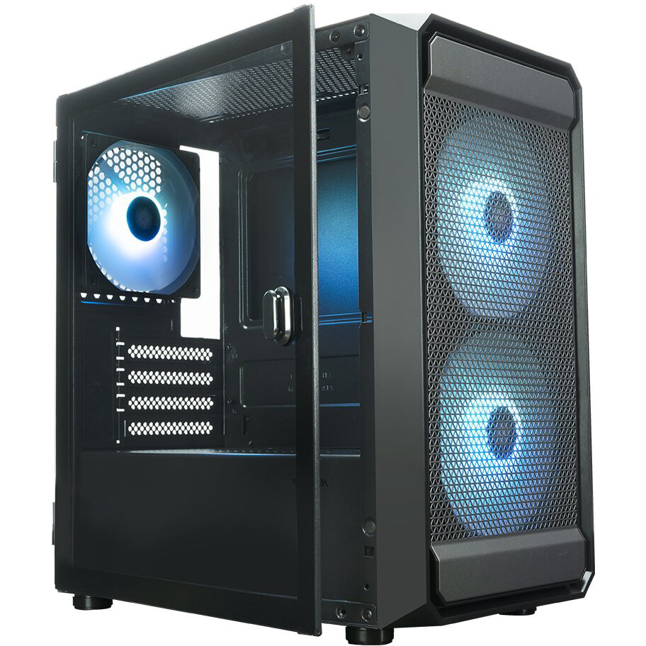 Корпус XASTRA A303M 3ARGB Black — изображение 8