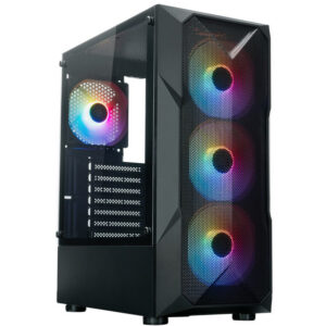 Корпус XASTRA A304 4FRGB Black