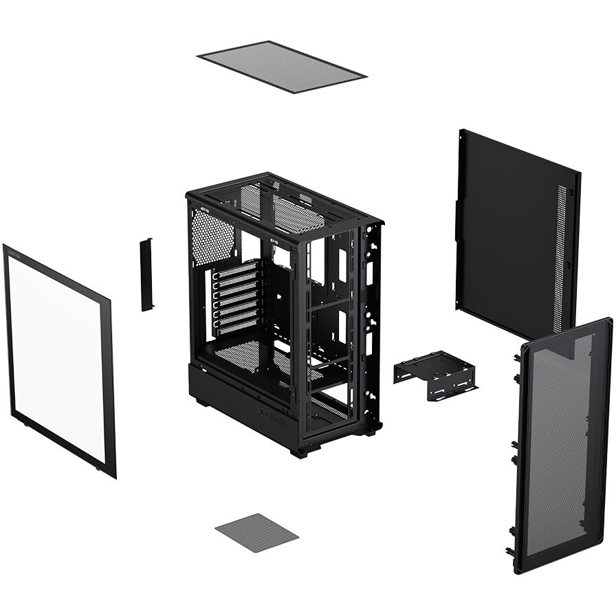 Корпус XASTRA A315 4ARGB Black — изображение 5